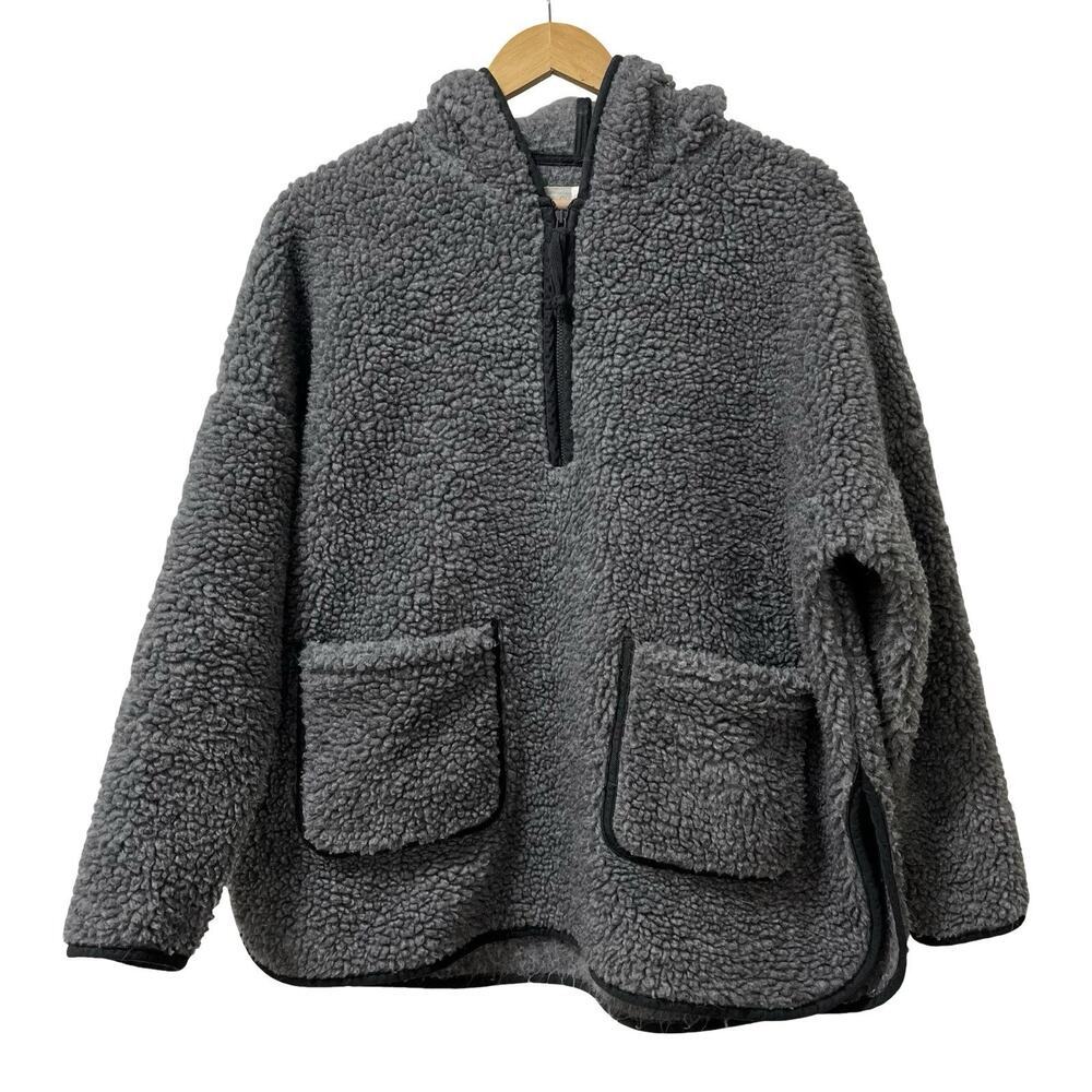 Outerknown Womens Seaside Sherpa Hooded Sweater Size XS/S Wool‎ Blend Outdoors